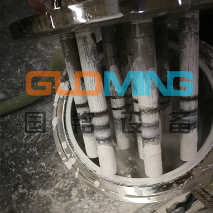 山東淄博陶瓷管道除鐵器應用現場